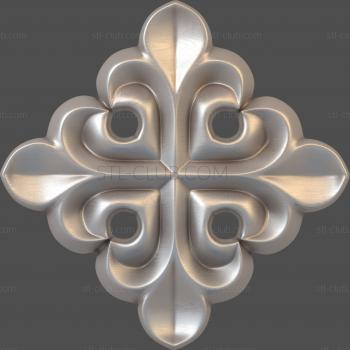 3D model Lilies of symmetry (STL)