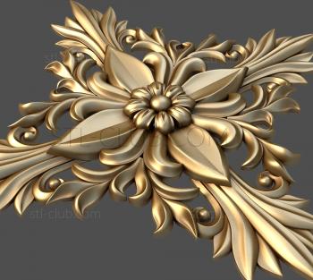 3D model Carved branches (STL)