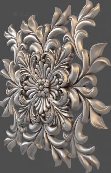 3D model Carved plume (STL)