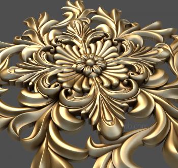 3D model Carved plume (STL)