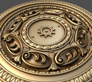 3D model Carved ovals (STL)