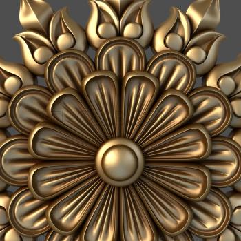 3D model Flower arrows (STL)