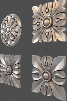 3D model Small flowers (STL)