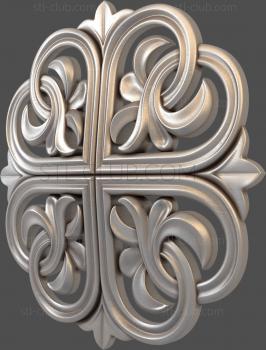 3D model Carved basella (STL)