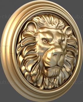 3D model Lion's head (STL)