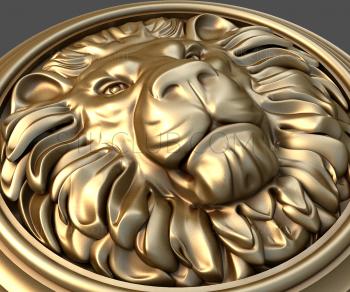 3D мадэль Голова льва (STL)