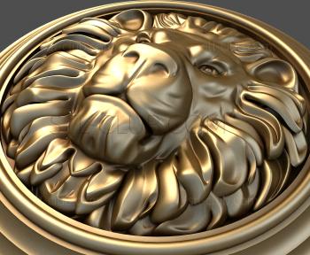 3D model Lion's head (STL)