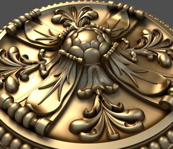 3D model Pearl shield (STL)