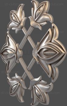 3D model Lattice with bells (STL)