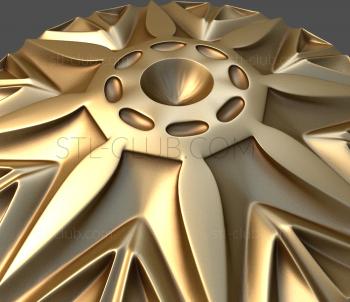 3D model Gothic flower (STL)