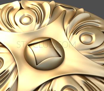 3D мадэль Златоцвет (STL)