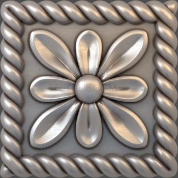 3D model Twisted tile (STL)