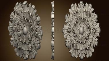3D мадэль Розетка комода (STL)