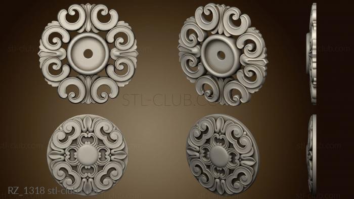 3D model Decorated handle (STL)