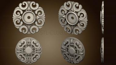 3D model Decorated handle (STL)