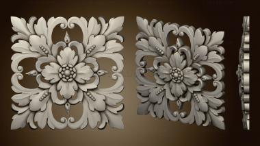 3D model Flower-shaped decor (STL)