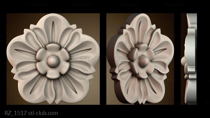 Розетки RZ_1517