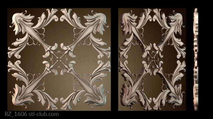 Розетки RZ_1606