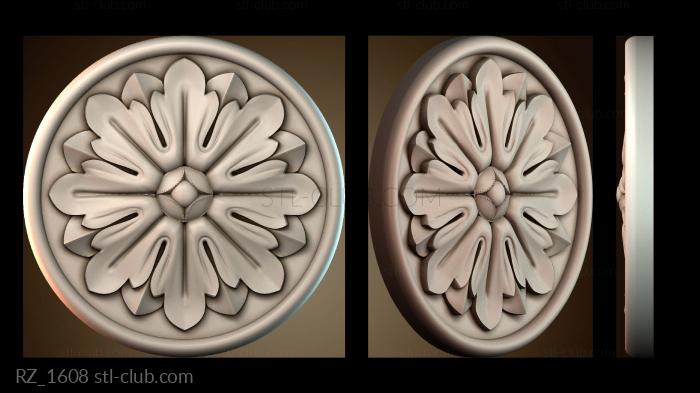 Розетки RZ_1608