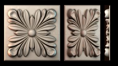 3D мадэль Квадратный узор (STL)