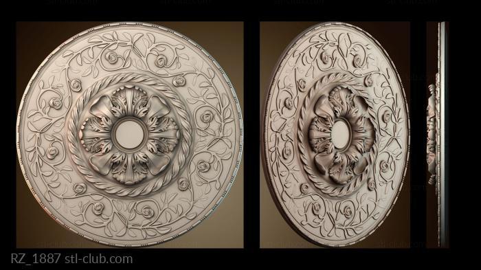 Розетки RZ_1887