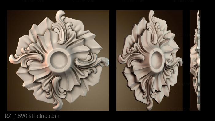 Розетки RZ_1890