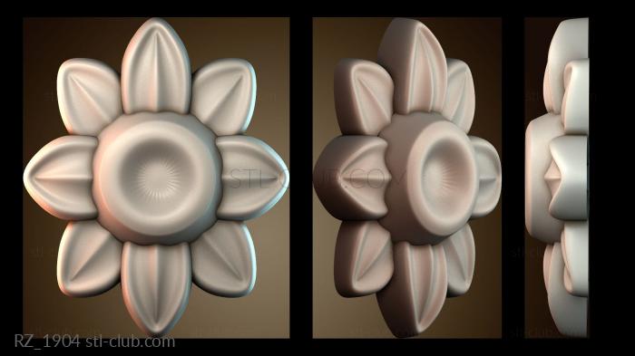 Розетки RZ_1904