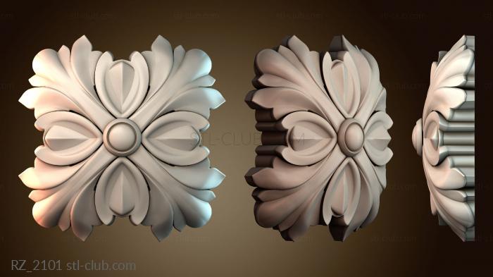 Розетки RZ_2101