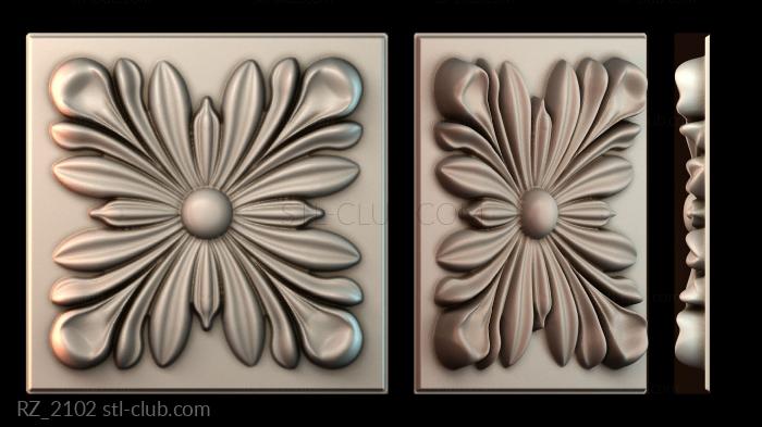 Розетки RZ_2102