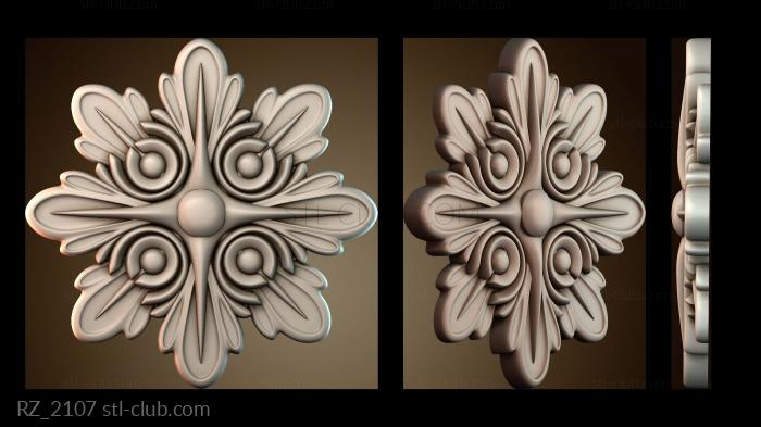 Розетки RZ_2107