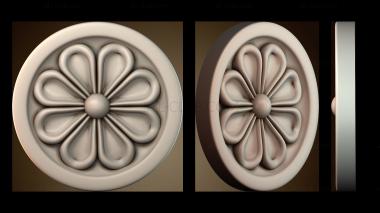 3D модель Цветочный узор (STL)