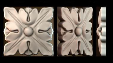 3D модель Квадратный узор (STL)