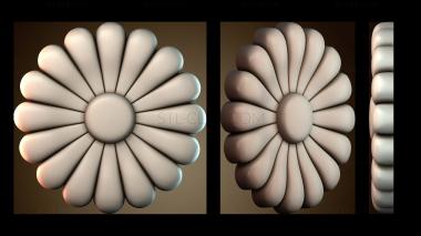 3D мадэль Цветочный узор (STL)