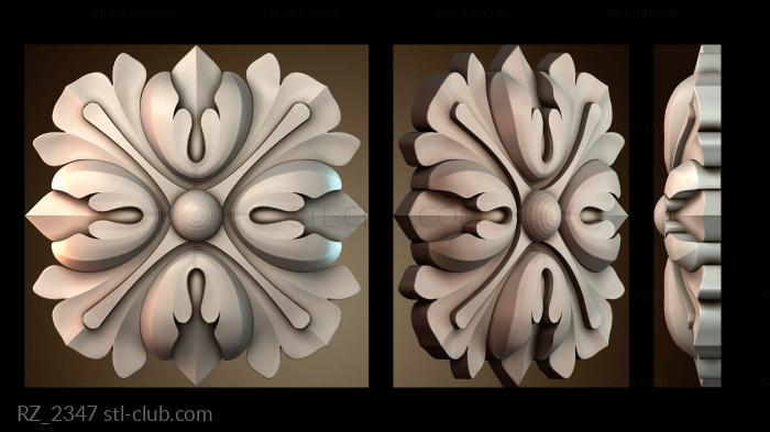 Розетки RZ_2347