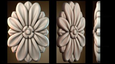 3D model Flower pattern (STL)