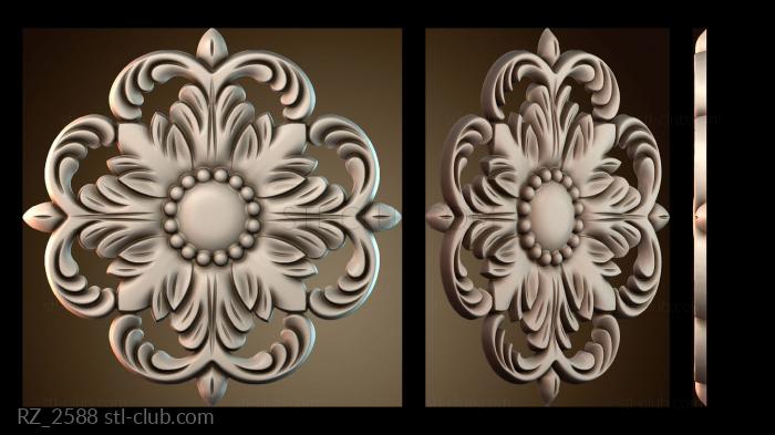 Розетки RZ_2588