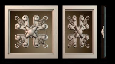 3D модель Квадратный узор (STL)