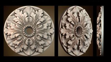 3D model Round pattern (STL)