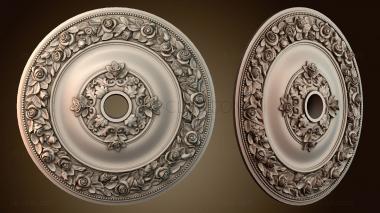 3D model Round pattern (STL)