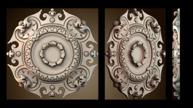 3D model Round pattern (STL)