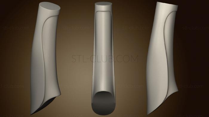 3D мадэль Рукоять ножа8 (STL)