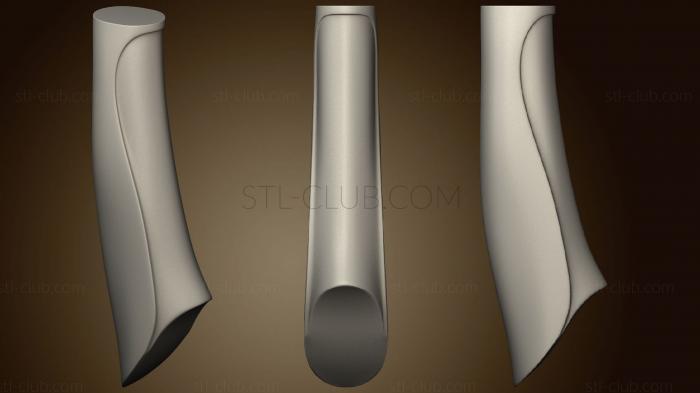 3D мадэль Рукоять ножа8 (STL)