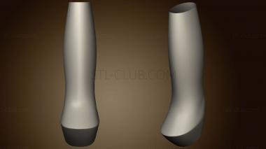 3D model The handle is simple (STL)