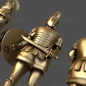 3D model Legionnaires on a campaign (STL)