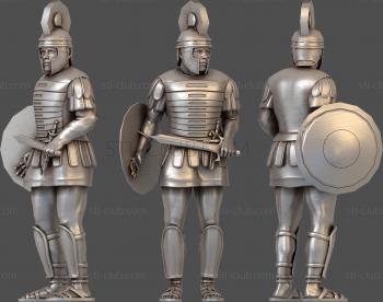 3D model Legionnaires on a campaign (STL)