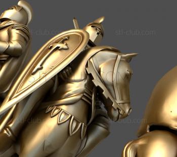 3D model Pony Riders (STL)