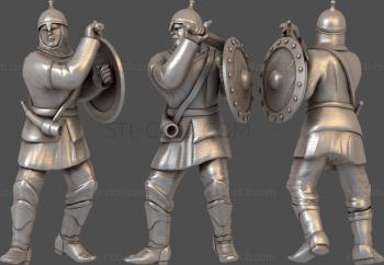 3D model Russian swordsmen (STL)