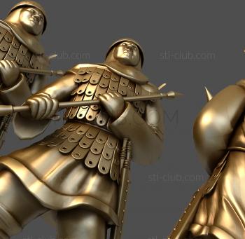 3D model Spearmen (STL)