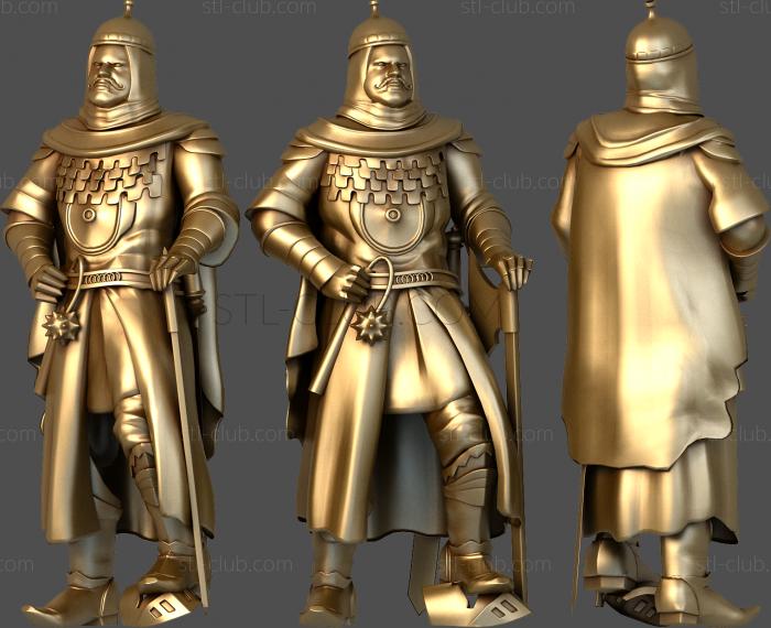 3D model Bogatyrs (STL)