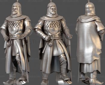 3D model Bogatyrs (STL)